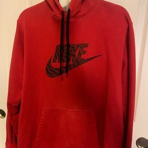 Red bike hoodie